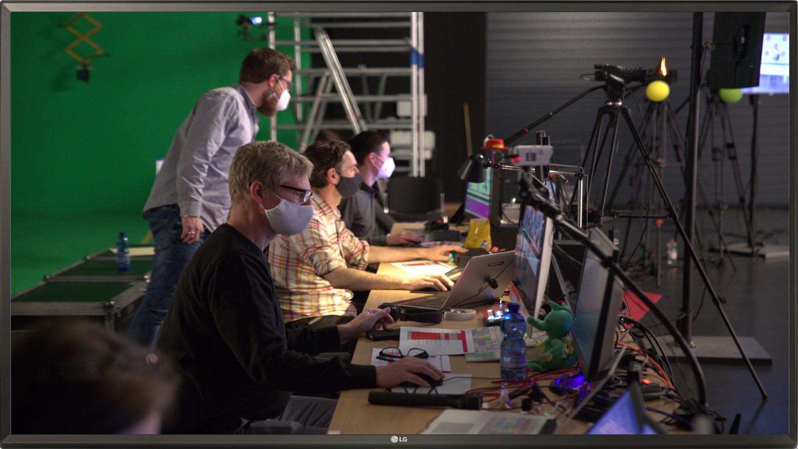 Live-Regie im Studio